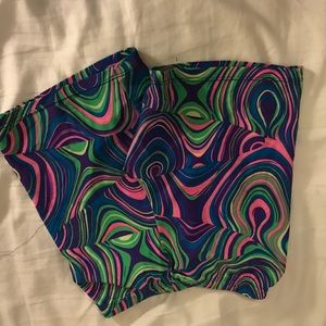 Colorful spandex